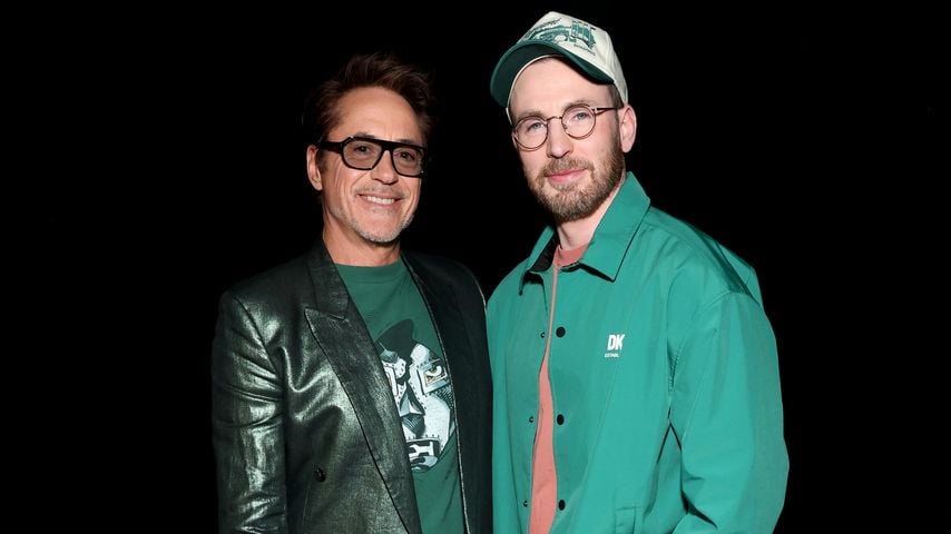 Robert Downey Jr. und Chris Evans, April 2026