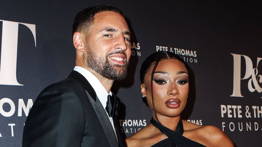 Meghan Thee Stallion und Klay Thompson, Oktober 2025
