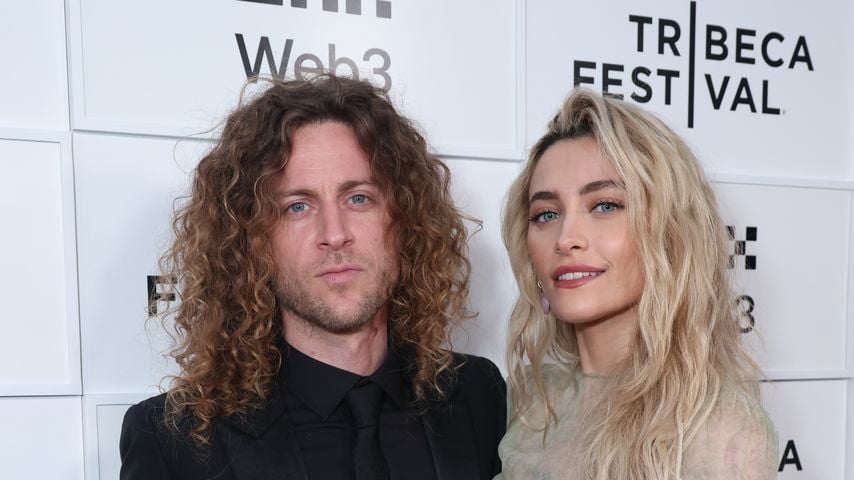 Justin Long und Paris Jackson bei der Premiere von "One Spoon Of Chocolate" beim Tribeca Festival 2025 in New York