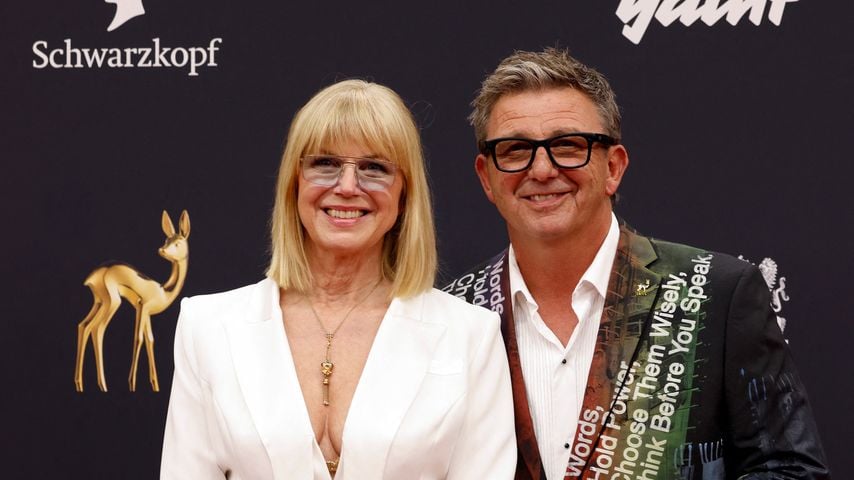 Hans Sigl und Ehefrau Susanne bei den Bambis 2025